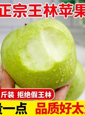 正宗王林苹果脆甜新鲜青苹果日本青森绿水果5斤包邮10非新疆印度