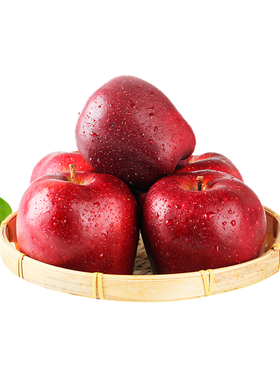 甘肃天水花牛苹果3/5斤新鲜当季水果整箱红蛇粉面平果脆甜