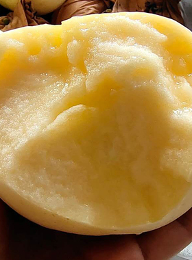 黄金奶油富士苹果5斤孕妇水果整箱脆甜白苹果丑黄苹果当季鲜果