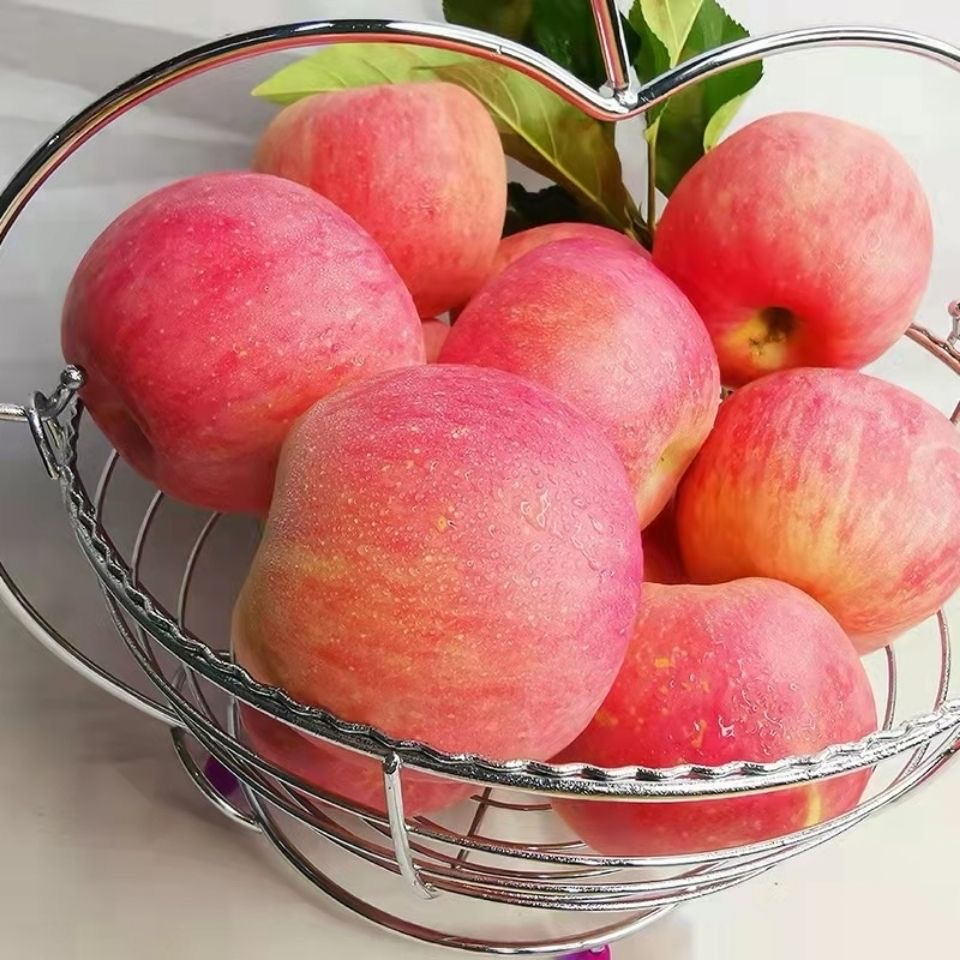 山西红富士苹果脆甜新鲜苹果水果爽口5斤整箱包邮限秒