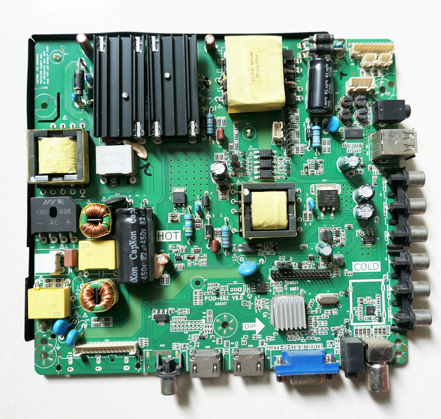 原装 网络三合一电视主板42-65寸 P130-69Z V6.0 测试好配遥控器