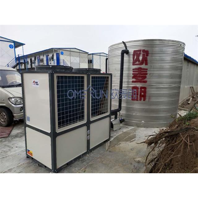 浙江杭州工地空气能热水工程 10吨15空气能热水 热泵热水器