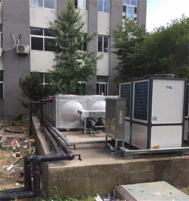 学校热水系统改造学校用空气能热水器热泵厂家商用空气能热水机组