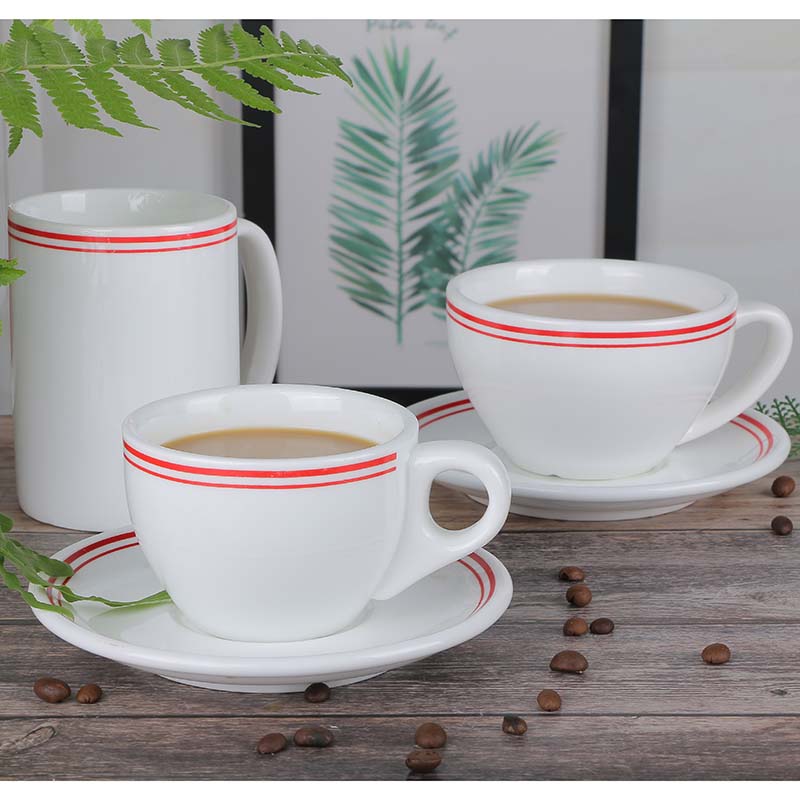 香港式丝袜奶茶杯子咖啡杯碟套装定制logo中式冰室茶餐厅打边炉杯