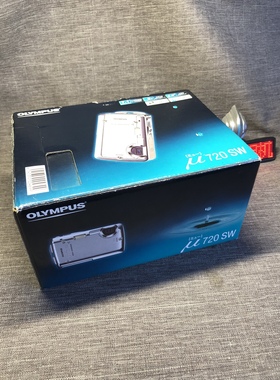 olympus奥林巴斯u 720sw金属外壳 带有盒 ccd数码相机功能好