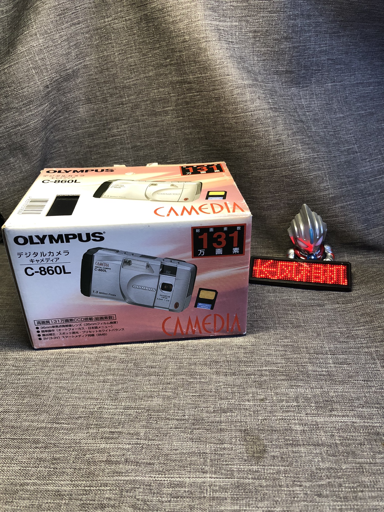 olympus奥林巴斯camedia c-860l数码相机CCD箱说全成色新功能好