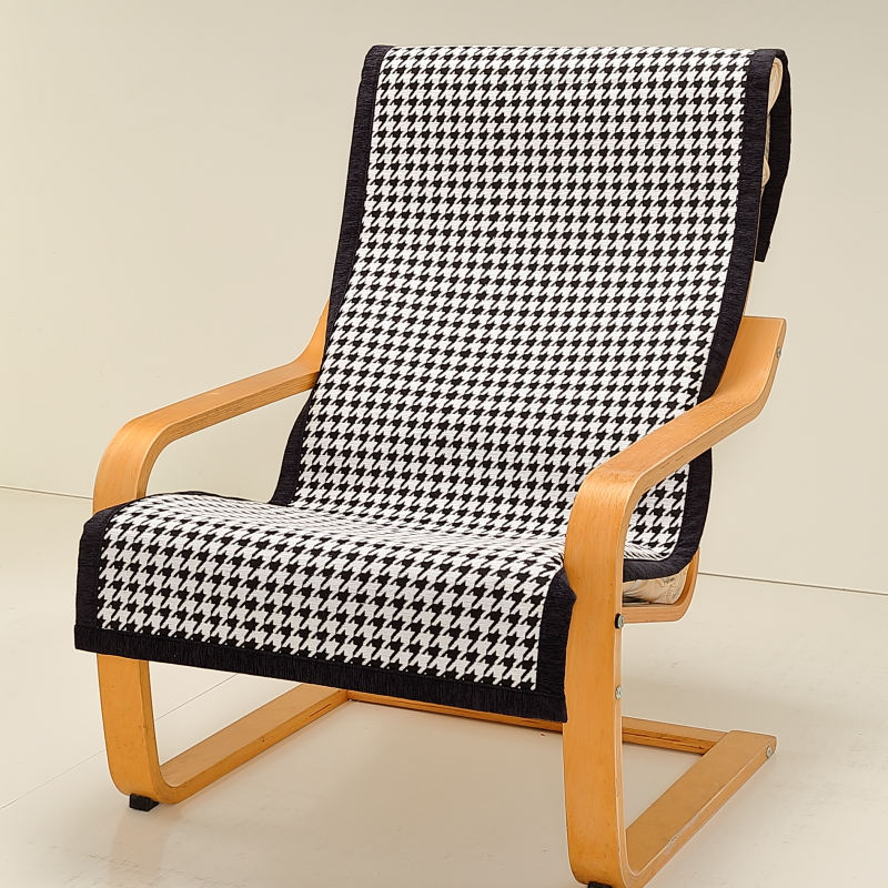 摇椅躺椅座垫简约现代坐垫单人沙发垫沙发椅垫防滑定做雪尼尔垫子