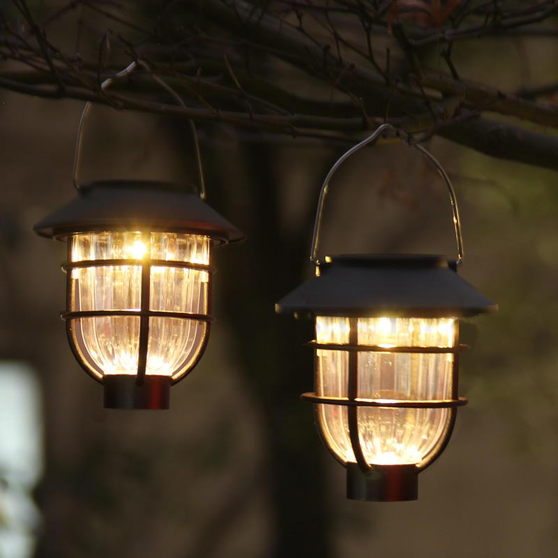 太阳能户外庭院灯小吊灯挂树小夜灯装饰阳台氛围灯小院花园草坪灯