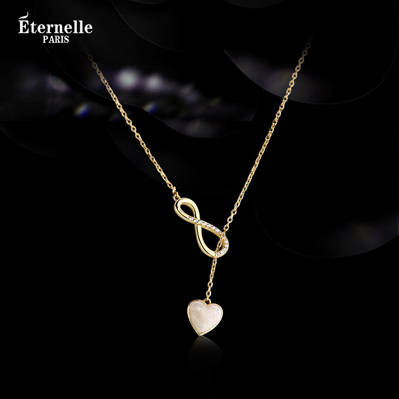 Eternelle法国永恒珠宝高级感项链轻奢小众气质锁骨链女生日礼物