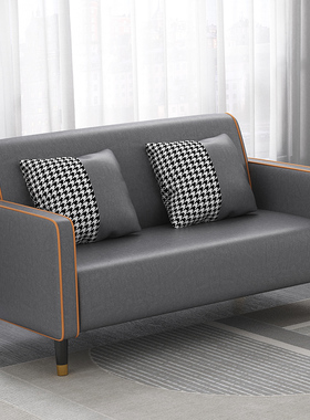 小户型公寓沙发客厅现代简约布艺沙发出租房2023新款单双人小沙发