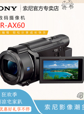 Sony/索尼 FDR-AX60 4K 高清 数码摄像机 五轴防抖 64G内存