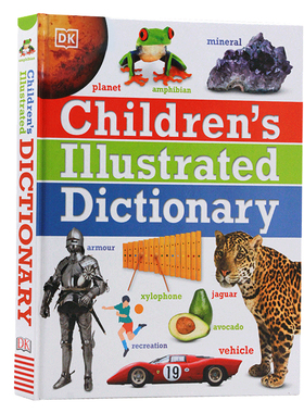 【自营】DK 儿童图解字典词典 英文原版 Children's Illustrated Dictionary 中小学生英语学习工具书彩色插图英英注释教材教辅