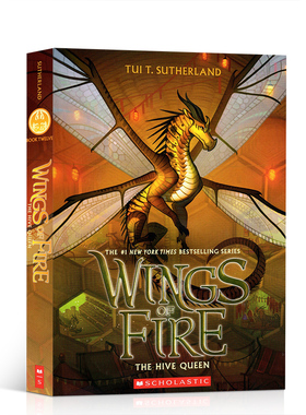 送音频 英文原版 The Hive Queen: Wings of Fire  蜂巢女王:火焰之翼 青少年英语课外阅读小说奇幻魔法冒险故事 纽约时报畅销书
