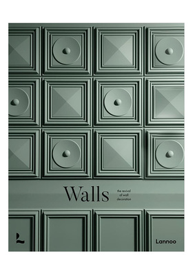 【预 售】墙:墙面装饰的复兴英文室内设计空间与装饰精装进口原版外版书籍Walls: The Revival of Wall Decoration