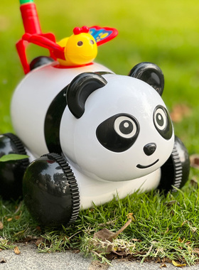 【新品发售】儿童手推大熊猫玩具1-2岁3岁单干推推乐玩具推车婴儿