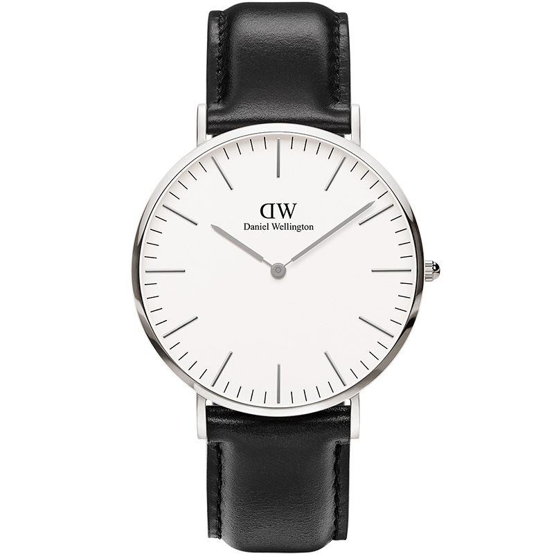 【限时5折】DW手表男款 CLASSIC系列经典皮质手表带石英腕表礼物