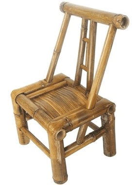 竹椅子靠背椅竹制成人餐椅家用竹凳户外阳台摄影手工复古休闲泡茶