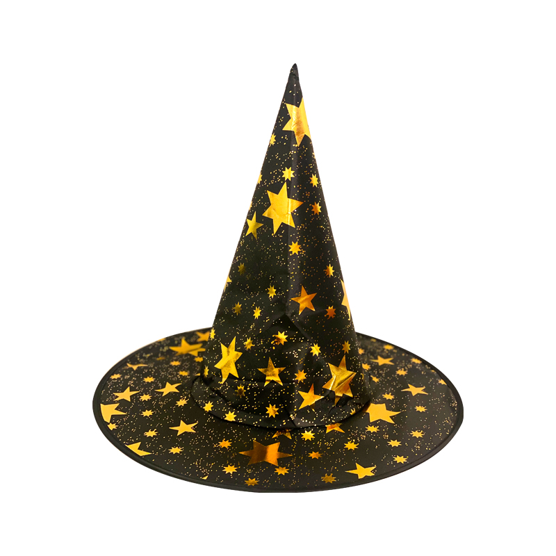 魔天楼魔术帽子儿童魔法帽万圣节COS装扮舞台演出派对魔术师巫师