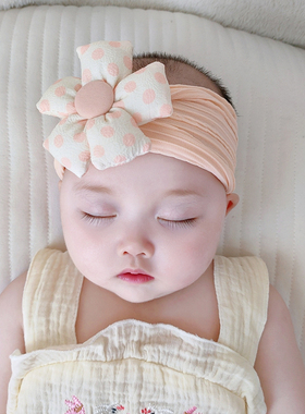 婴儿帽子夏季护囟门发带宝宝帽子幼儿新生婴儿薄款纯棉胎帽小月龄