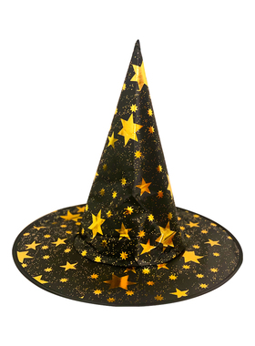 魔天楼魔术帽子儿童魔法帽万圣节COS装扮舞台演出派对魔术师巫师