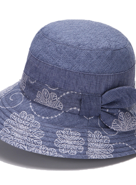 中老年人太阳帽妈妈时尚遮阳帽子春秋夏季女士40岁渔夫帽便携凉帽