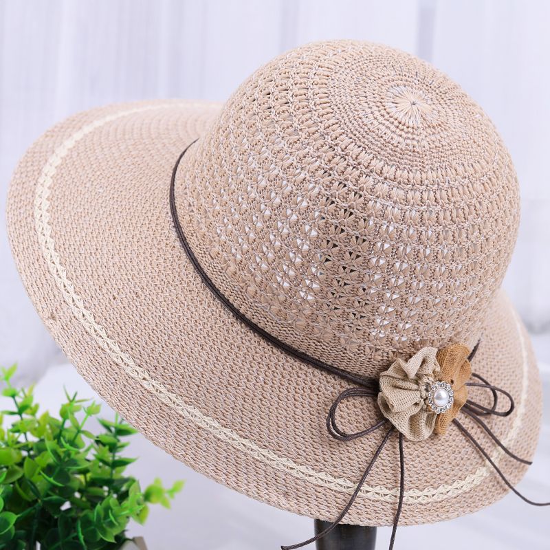 春夏天中老年人帽子女士妈妈遮阳帽薄款透气奶奶渔夫帽防晒太阳帽