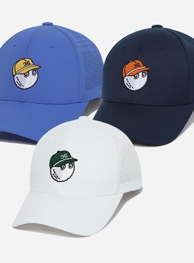 新品高尔夫球帽男女士情侣运动防晒遮阳棒球休闲帽子可定制logo