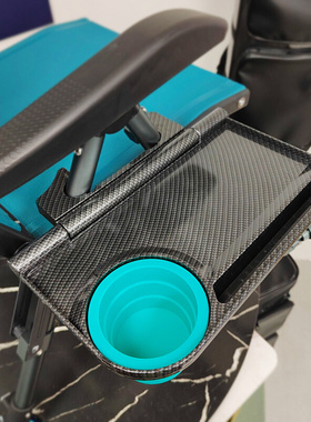 2023新款钓椅配件置物架托盘仿碳纤L维可放茶杯手机垂钓钓鱼椅