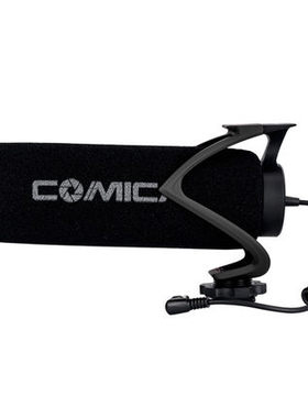 。科唛/COMICA 单反麦克风外接话筒相机指向性电容麦克风手机直播