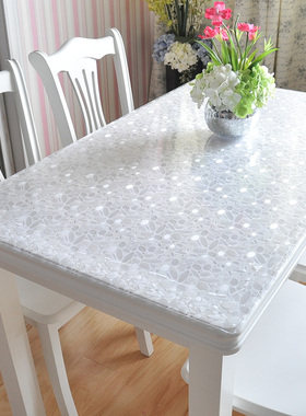 PVC防水防烫桌布软塑料玻璃透明餐桌布桌垫免洗茶几垫台布
