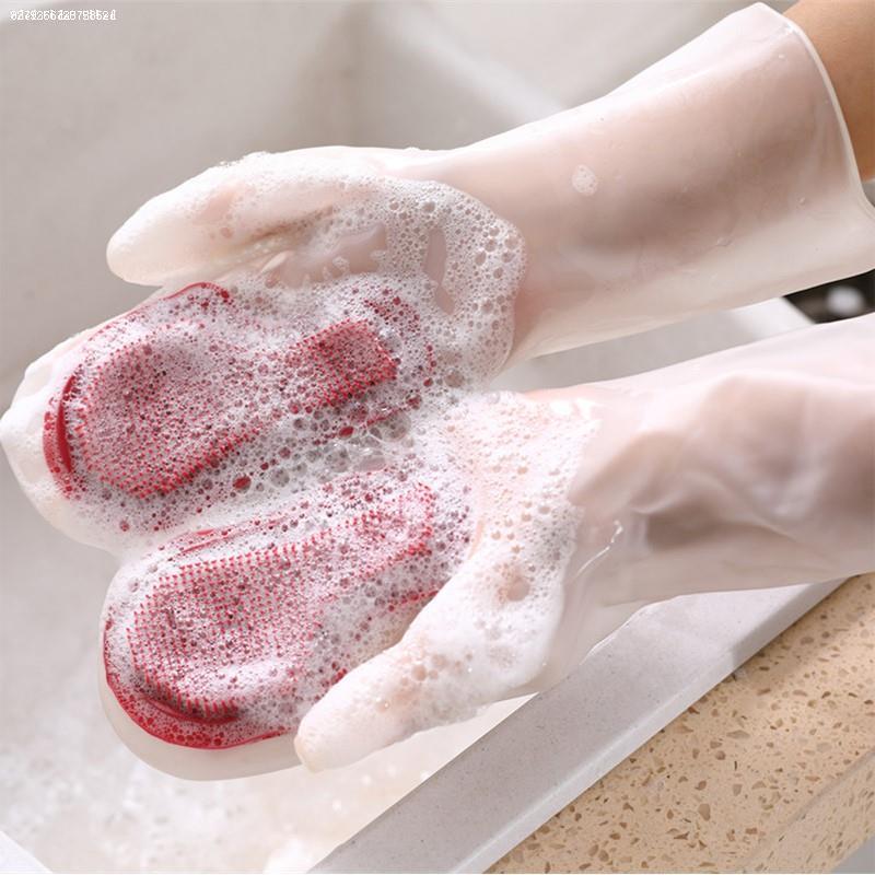 洗碗手套女家务厨房耐用型神器魔术硅胶家用清洁刷碗工专用的洗完