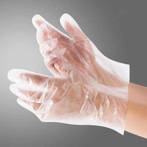 一次性手套餐饮吃龙虾塑料透明薄膜厨房防护餐饮美容家务洗碗手套
