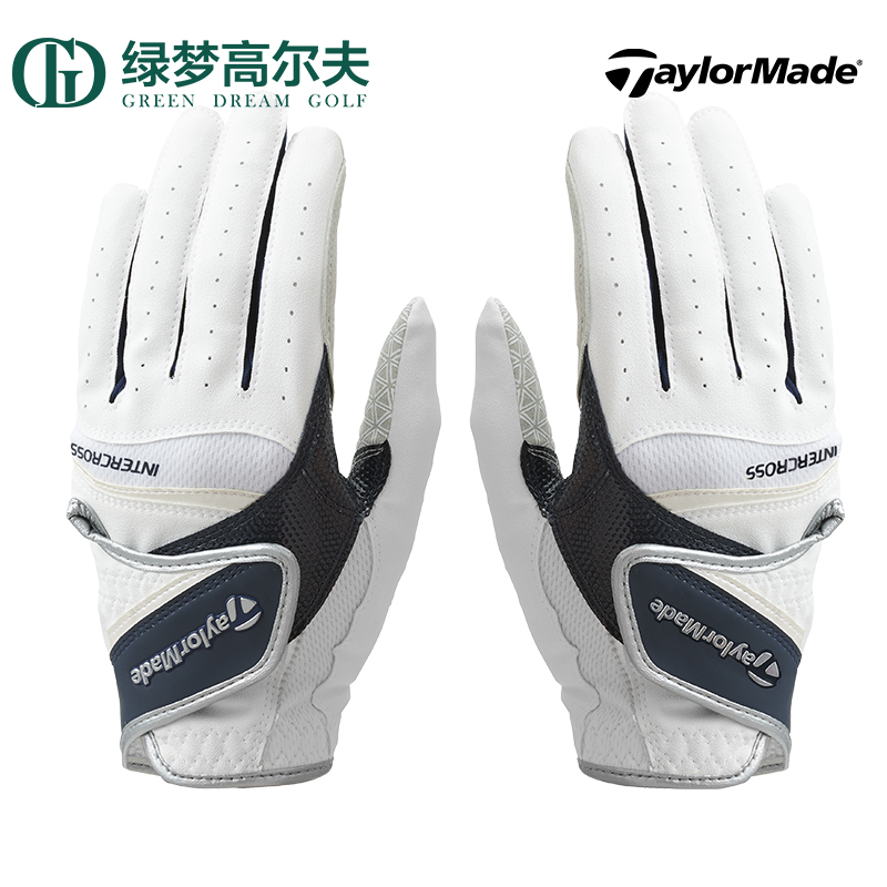 TaylorMade泰勒梅高尔夫手套新款舒适透气耐磨女士双手golf手套