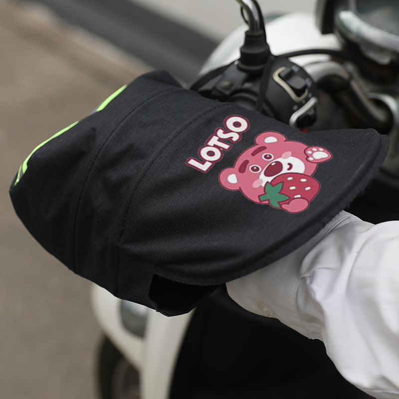 电动车防晒手套夏季电瓶摩托车手把套遮阳防紫外线防水立体护手罩