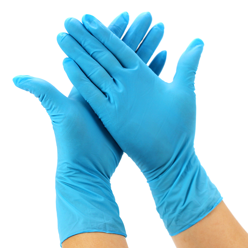 Disposable gloves 丁腈防滑工业耐油手套橡胶实验防滑户外手套