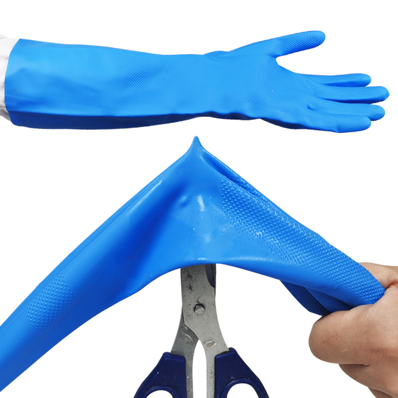 BONMISI/邦美思丁腈耐用耐油耐穿刺耐酸碱耐高温洗碗洗衣橡胶手套