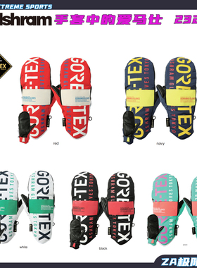 2324款Ashram 滑雪手套单板 防水透气保暖PROFILE滑雪手套爱仕马