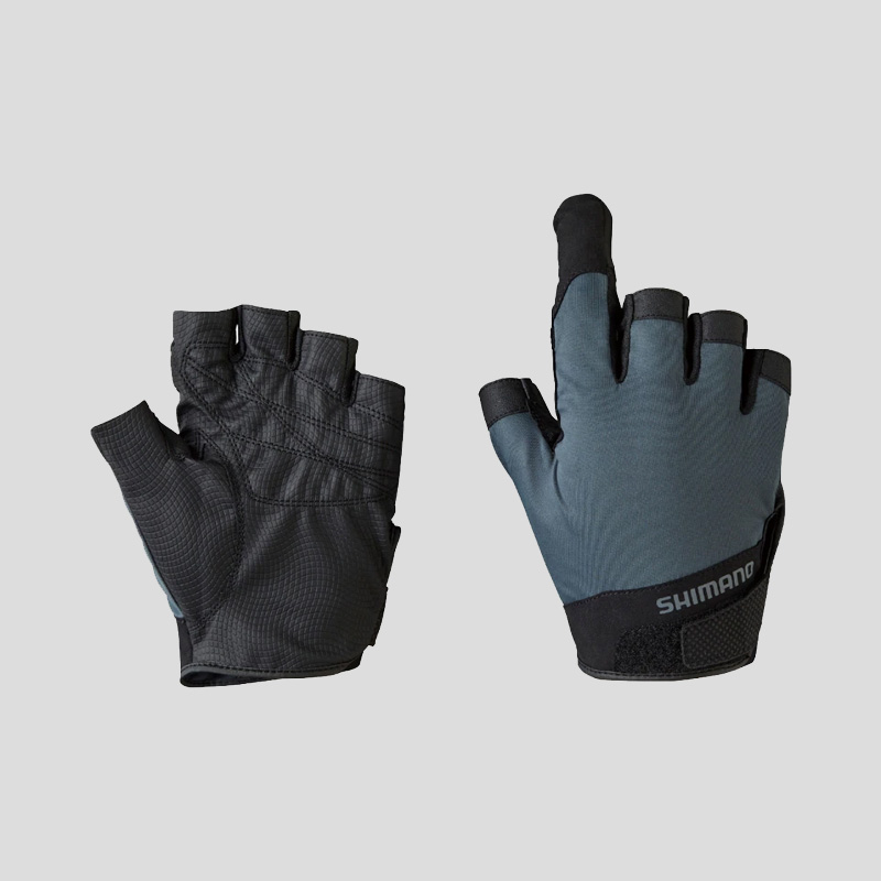 禧玛诺/SHIMANO 22款 GL-004V 轻薄透气切指通用型铸造手套