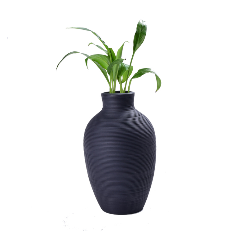 新中式花插创意家居客厅装饰摆件工艺品绿萝水培容器小花瓶插花器