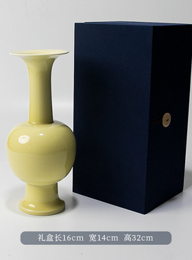 新品新品文人调瓶花 陶瓷花瓶摆件 花器R复古禅意中式日式W插花器