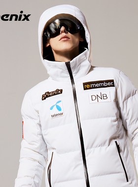 phenix菲尼克斯男士挪威国家队短款羽绒滑雪服滑雪外套PFA72OT02