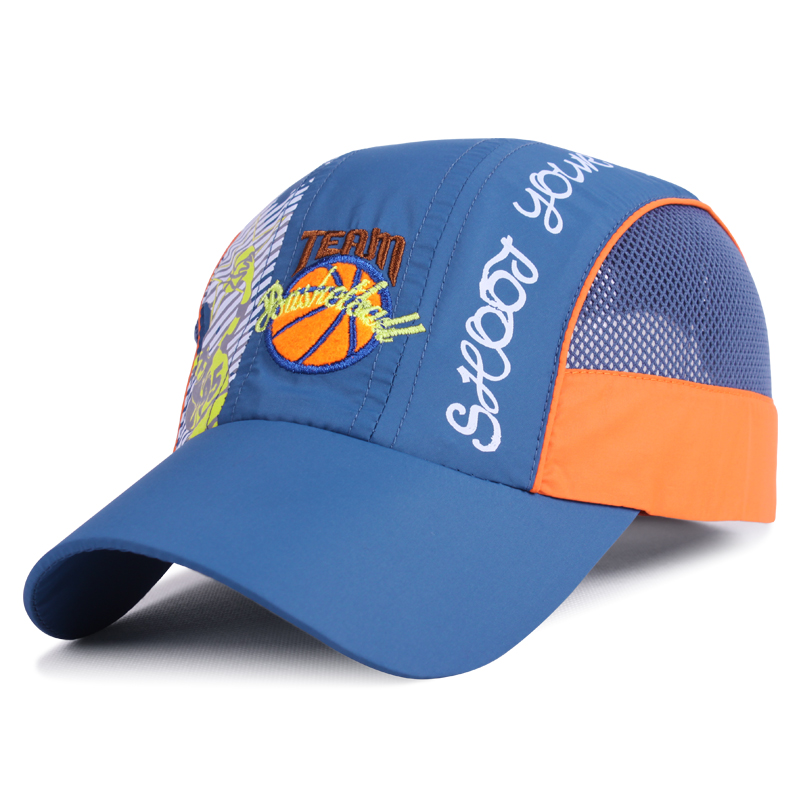 两头门春夏季户外运动棒球帽男女儿童帽子速干透气网帽防晒太阳帽