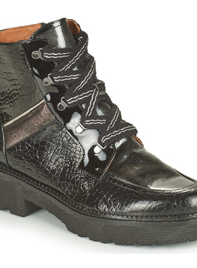 MAM ZELLE女鞋子靴子黑色法国品牌马丁靴正品CSILW55 CNM94