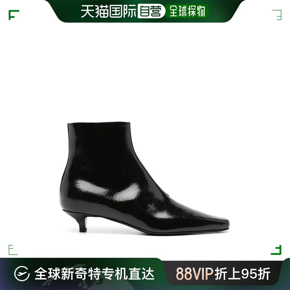 香港直邮TOTÊME 女士 TOTEME PRE 黑色靴子 241WAS940LE0