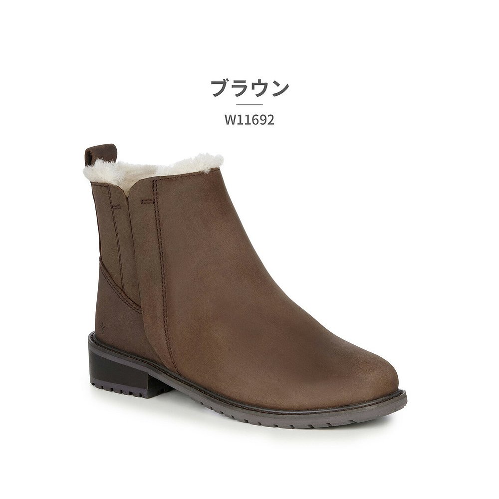 日本直邮EMU靴子女款Pioneer Leather W11692 EMU Australia 2023