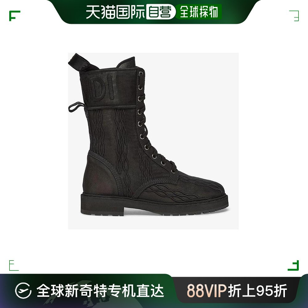 香港直邮FENDI 21FW 系带靴子 Women