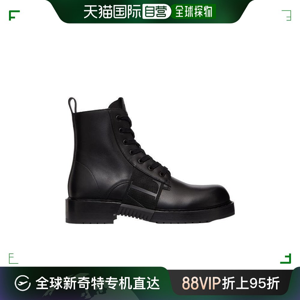 【99新未使用】香港直邮潮奢 Valentino 华伦天奴 男士绑带靴子