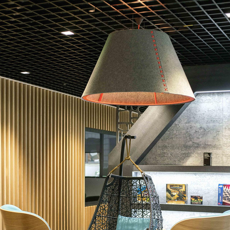 毛毡餐厅吊灯办公室展厅灯具简约现代风格北欧丹麦设计师灯具灯饰