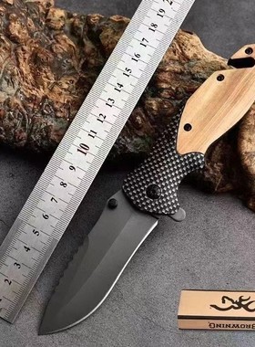 户外长款折叠刀瑞士刀具高硬度随身小刀便携水果刀防身野外求生刀