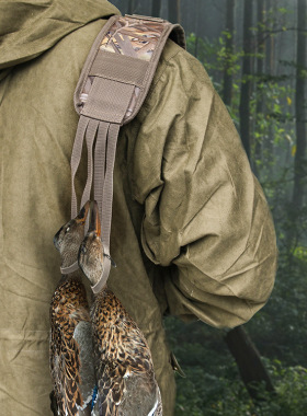 跨境户外用品打猎挂钩打鸭带鸭背带栓伪装彩狩猎猎背带战利品
